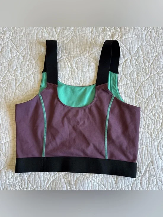 The North Face Purple & Black Movmynt Sport Bra Women’s Size Small - Picture 3 of 4
